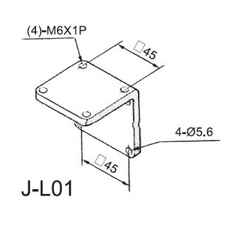 Vertex Maschinenlampe-Montageplatte J-L01